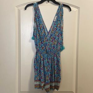 Shorts jumpsuit floral